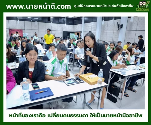 นายหน้าประกันภัยมืออาชีพ